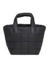 Vee Collective Porter Tote Small In Matte Black