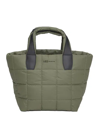 Vee Collective Porter Tote Small In Moss