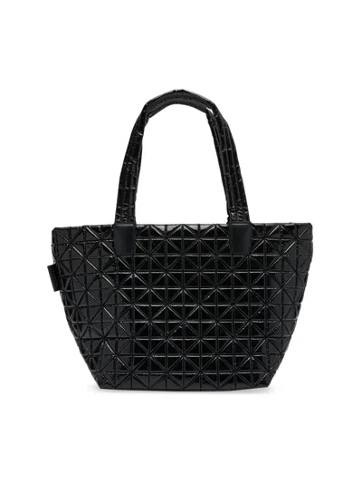 Vee Collective Women's Medium Vee Quilted Tote Bag In Black