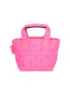 Vee Collective Women's Mini Vee Recycled Ripstop Tote In Pink