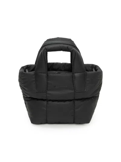 Vee Collective Women's Porter Micro Quilted Tote Bag In Black