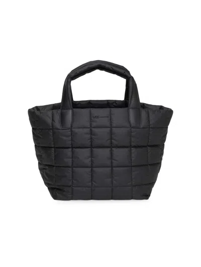 Vee Collective Women's Porter Mini Ripstop Nylon Tote Bag In Black