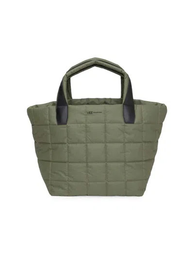 Vee Collective Women's Porter Mini Ripstop Nylon Tote Bag In Green