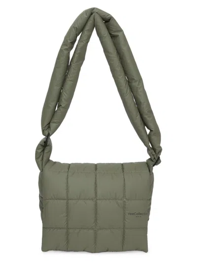 Vee Collective Women's Porter Ripstop Messenger Bag In Moss