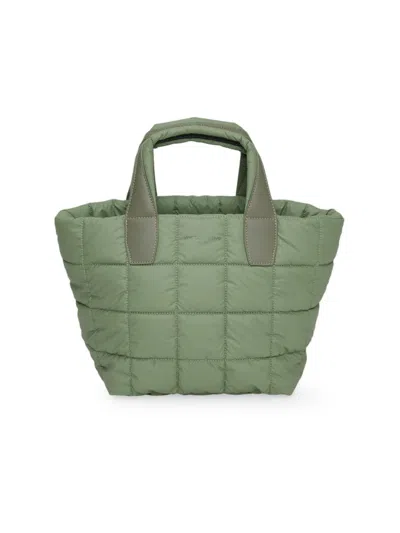 Vee Collective Women's Small Porter Ripstop Nylon Tote Bag In Green