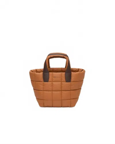Vee Collective Women's Small Power Tote Bag In Cognac In Green