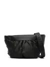 Veecollective Caba Zip Nylon Crossbody Bag In Black