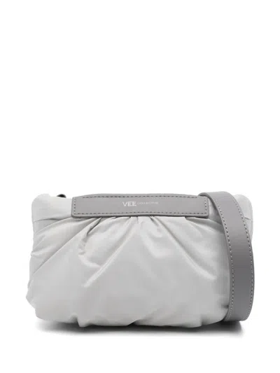 Veecollective Caba Clutch In Grau