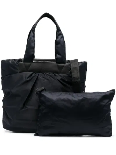 Veecollective Caba Faux-leather Shopper Bag In Blau