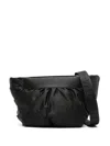 Veecollective Caba Zip Nylon Crossbody Bag In Black