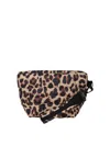 VEECOLLECTIVE LEOPARD PADDED CLUTCH