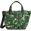 Veecollective Medium Porter Quilted Tote In Print