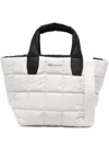 Veecollective Medium Porter Square-pattern Tote Bag In White