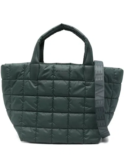 Veecollective Medium Porter Tote Bag In Metallic