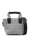 Veecollective Mini Porter Geometric Tote Bag In Grey