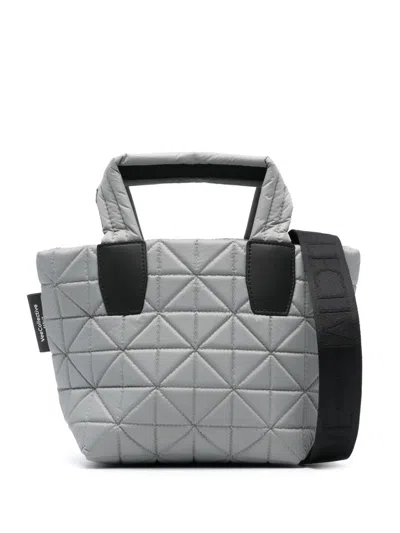 Veecollective Mini Porter Geometric Tote Bag In Grey
