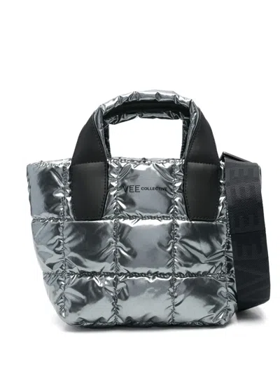 Veecollective Mini Porter Handtasche In Grau