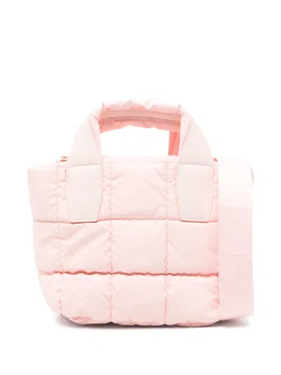 Veecollective Mini Porter Tote Bag In Pink