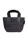 Veecollective Mini Vee Tote Bag In Black