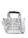 Veecollective Mini Vee Tote Bag In Silver