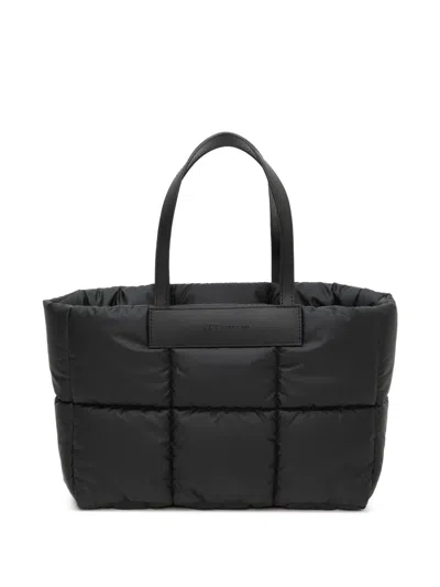 Veecollective Padded Tote Bag In Black