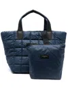Veecollective Padded Tote Bag In Blau