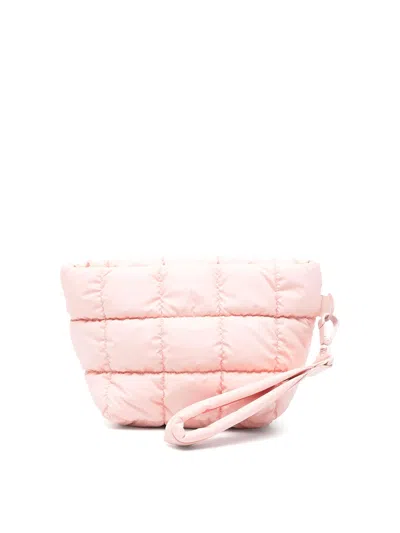 Veecollective Porter Clutch In Pink