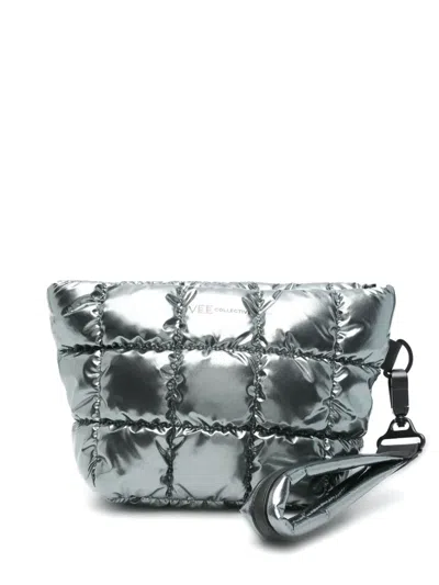 Veecollective Porter Clutch Bag In Grey