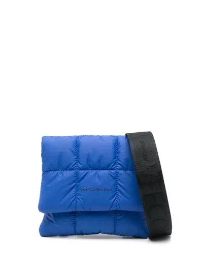 Veecollective Porter Cross Body Bag In Blue