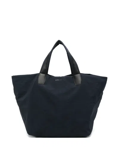 Veecollective Porter Essence Logo-detail Holdall In Blue
