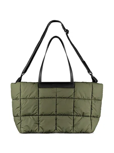 Veecollective Porter Marche Quilted Tote Bag In Pattern