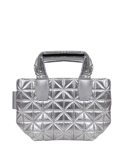 Veecollective Porter Mini Handbag In Silver
