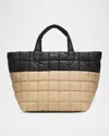 Veecollective Porter Quilted Nylon Weekender Tote Bag