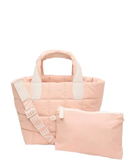 Veecollective Porter Quilted Tote Bag In Neutral
