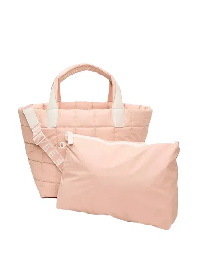 Veecollective Quilted Tote Bag In Neutral