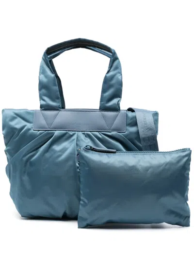 Veecollective Caba Tote Small In Blue