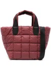Veecollective Porter Tote Small In Red