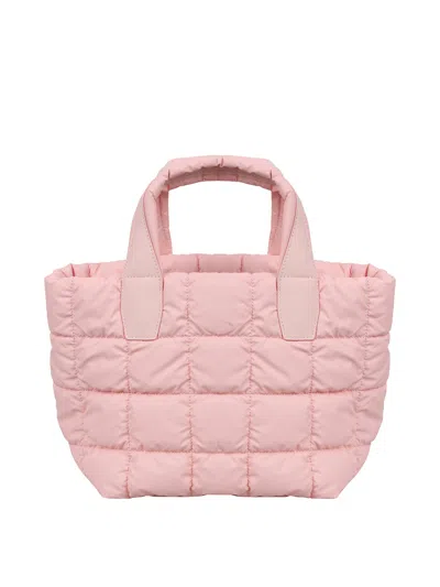 Veecollective Small Porter Tote Stock Exchange In Pink