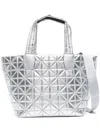 Veecollective Mini Vee Tote Bag In Silver