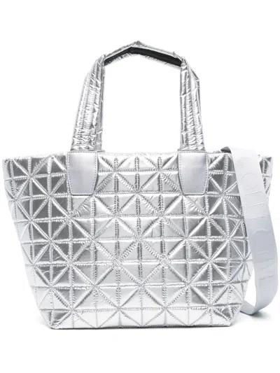 VEECOLLECTIVE SMALL VEE QUILTED TOTE BAG