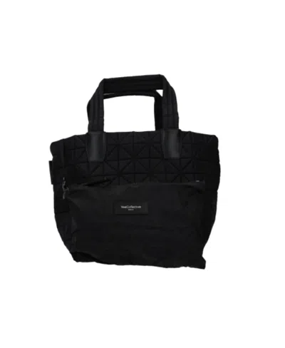 Veecollective Small Vee Tote Bag In Black