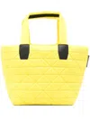 Veecollective Small Vee Tote Bag In Yellow