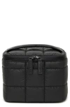 Veecollective Tall Porter Quilted Vanity Case In Black