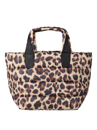 Veecollective Medium Porter Shopper Tote Bag In Animal Print