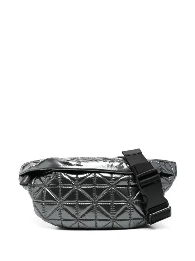 Veecollective Vee Belt Bag In Gray