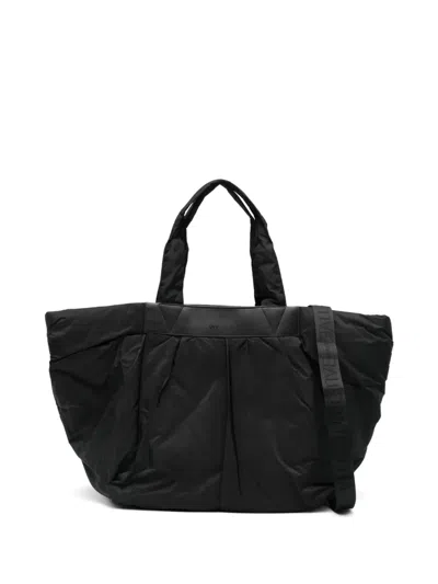 Veecollective Weekender Caba Quilted-design Tote Bag In Black