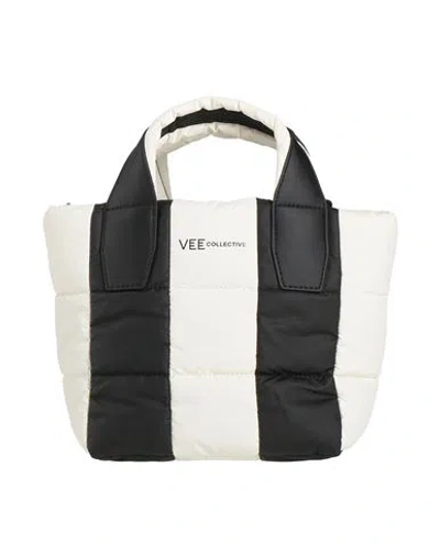 Veecollective Woman Handbag Black Size - Recycled Nylon, Recycled Leather