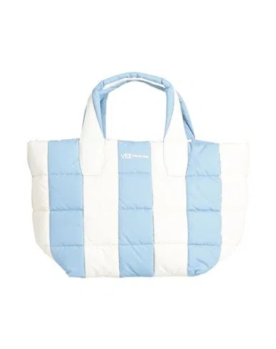Veecollective Woman Handbag Sky Blue Size - Recycled Nylon