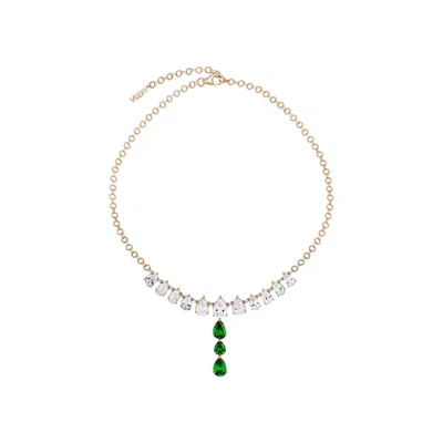 Pre-owned Veert The Drop Chain 'yellow Gold/green' | Men's Size Onesize