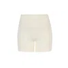 Veeva Women's White Birdie Shorts - Ivory In White